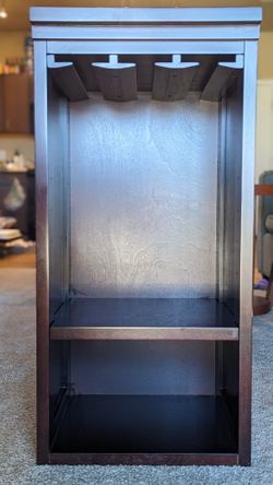 Crate & Barrel Wine Cabinet