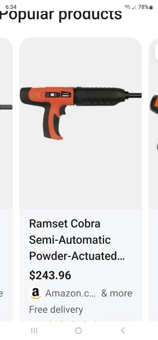 Ramset ,cobra Plus