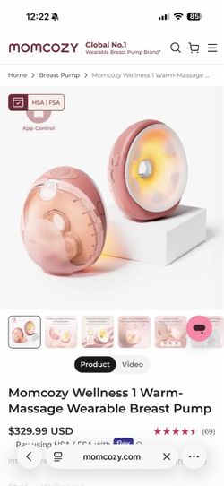 Mom cozy wellness 1 breast pumps