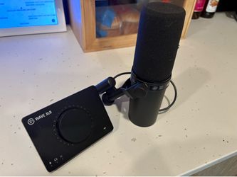 Shure SM7B + El gato XLR