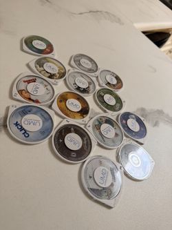 PSP Games & UMD Movie Lot – 14 Total – Sony PlayStation Portable –