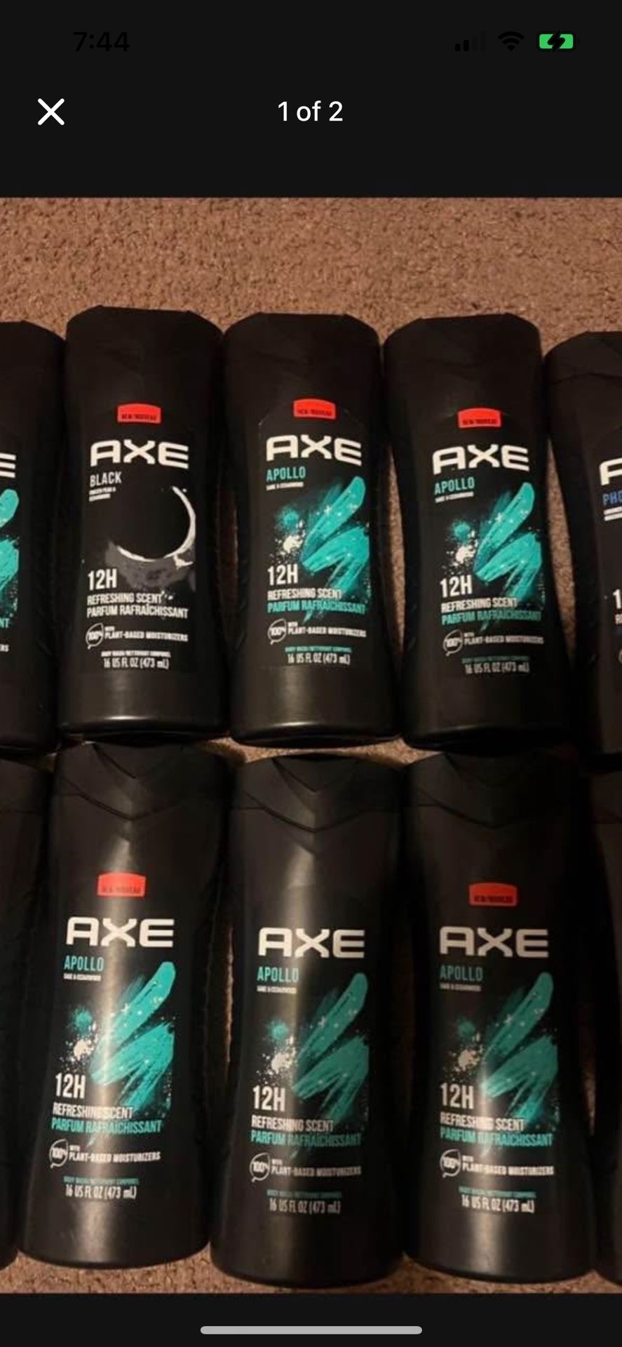 Axe Body Wash 3/$10