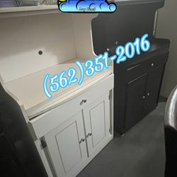 Microwave Stand Short White Dresser For Kitchen New Mueble 