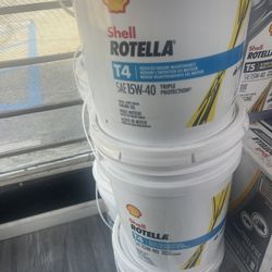 Aceite. Diesel 15w40. ROTELLA T4