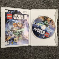 Lego Star Wars 3 Wii Game CIB 