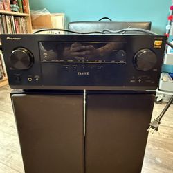 Receiver (Pioneer Elite Vsx-lx302 / Av)  And Speakers (Emotiva ERM - 6.2) 