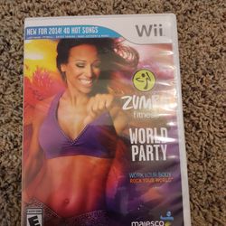 Nintendo Wii ZUMBA fitness WORLD PARTY