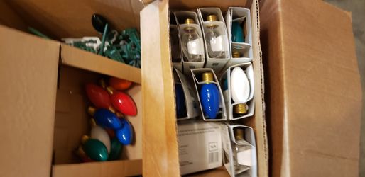 Christmas lights, C9 bulbs