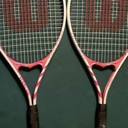 Wilson Tennis Rackets, EUC
