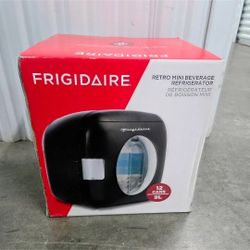 Frigidaire EFMIS462 Portable Retro 12-can Mini Fridge - Black