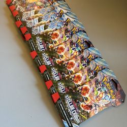 10 Stellar Crown Booster Packs-Pokémon