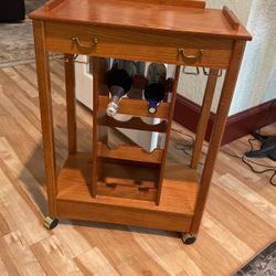 Wine Rolling Cart