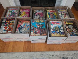 1,000+ comic books