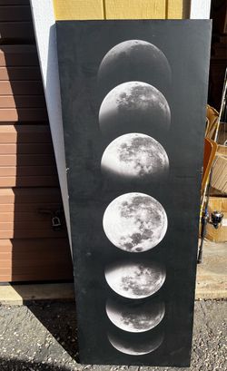 Moon Phases Wall Art