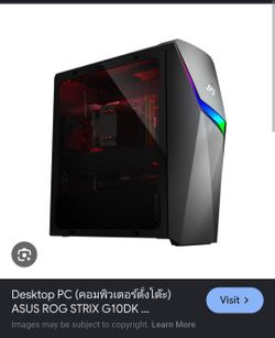 Rog Strix Gaming and editing computer