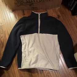 Goodfellow Half Zip Fleece Sweater Size M