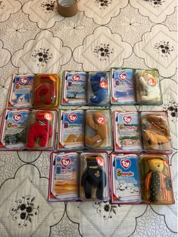 Ty McDonald’s Teenie Beanies Lot vintage