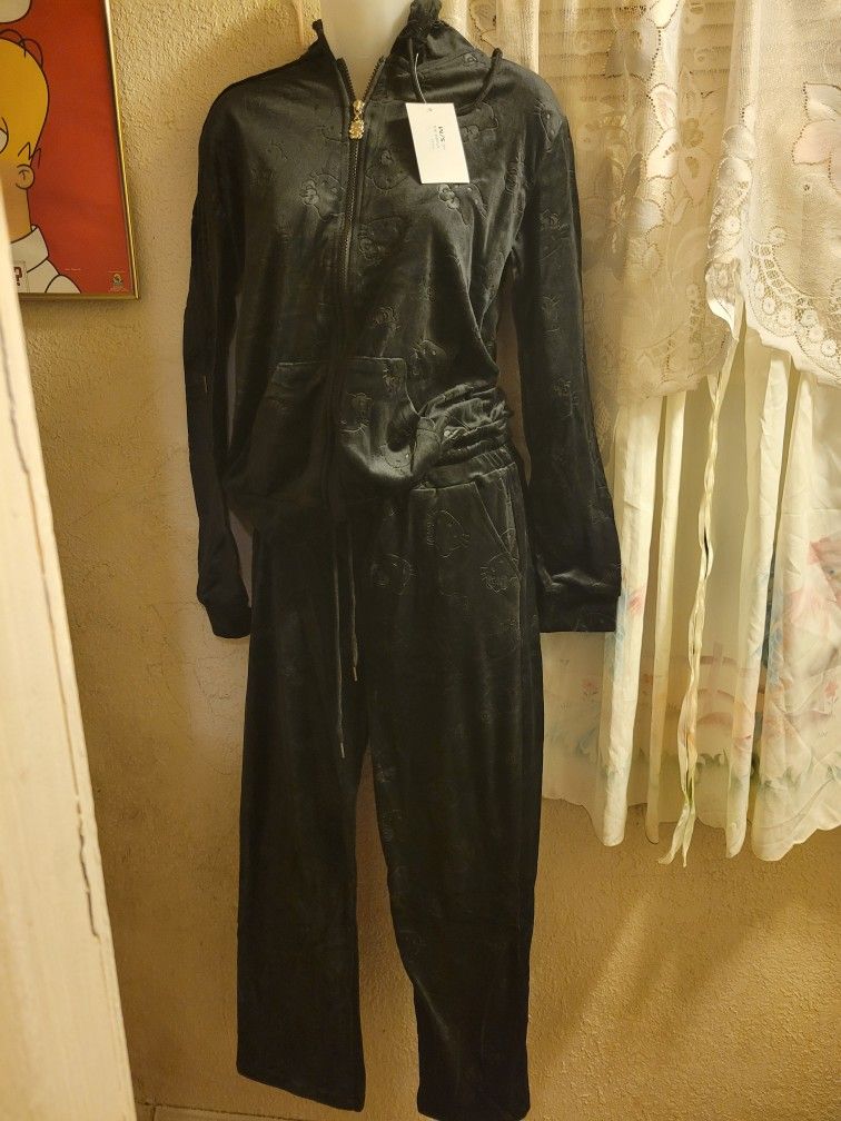 Set De Mujer Negro S/m