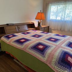 FREE Queen Size Bed With Side Tables