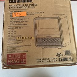 duraflame. Heater