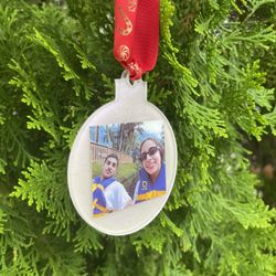 Resin Ornaments With Custom Picture