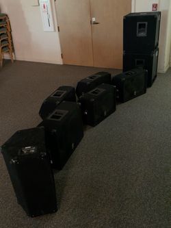 Yamaha Professional Audio Speaker Package.
