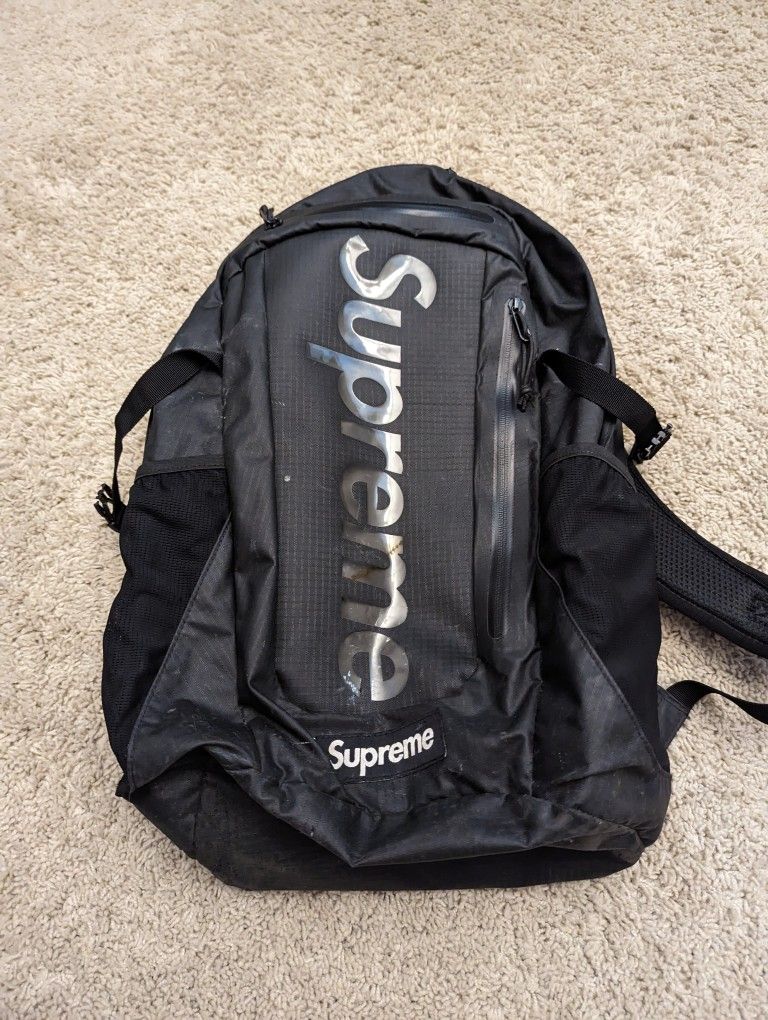 Supreme Backpack 21SS Black