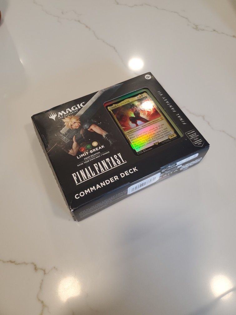 mtg commander deck limit break Amazon.com: Magic: The Gathering Final Fantasy VII Commander Deck