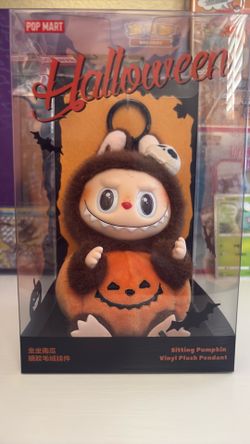 POPMART  Halloween pumpkin labubu