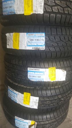 225/70R15 toyo celcius all season on sale