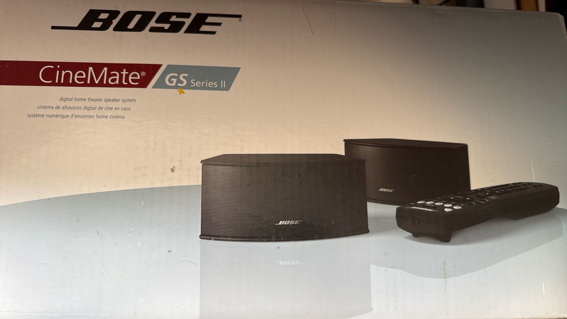 G】BOSE CineMate GS Series II デジタルホームシアタースピーカー 