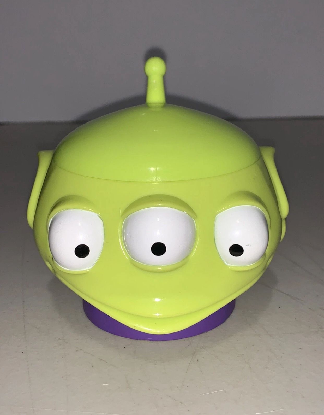 Toy Story Disney On Ice Mug Green Alien Cup Pixar Plastic 90’s Vintage