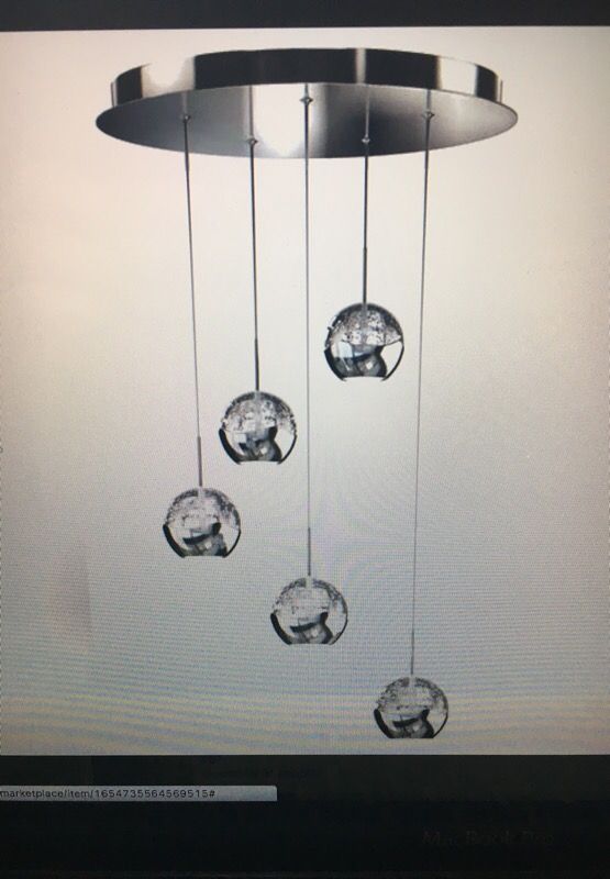 Artika Oracle Five Pendent Light Fixture Chandelier For In Artika Oracle Five Pendent Light Fixture Chandelier For In Fresno Ca Offerup