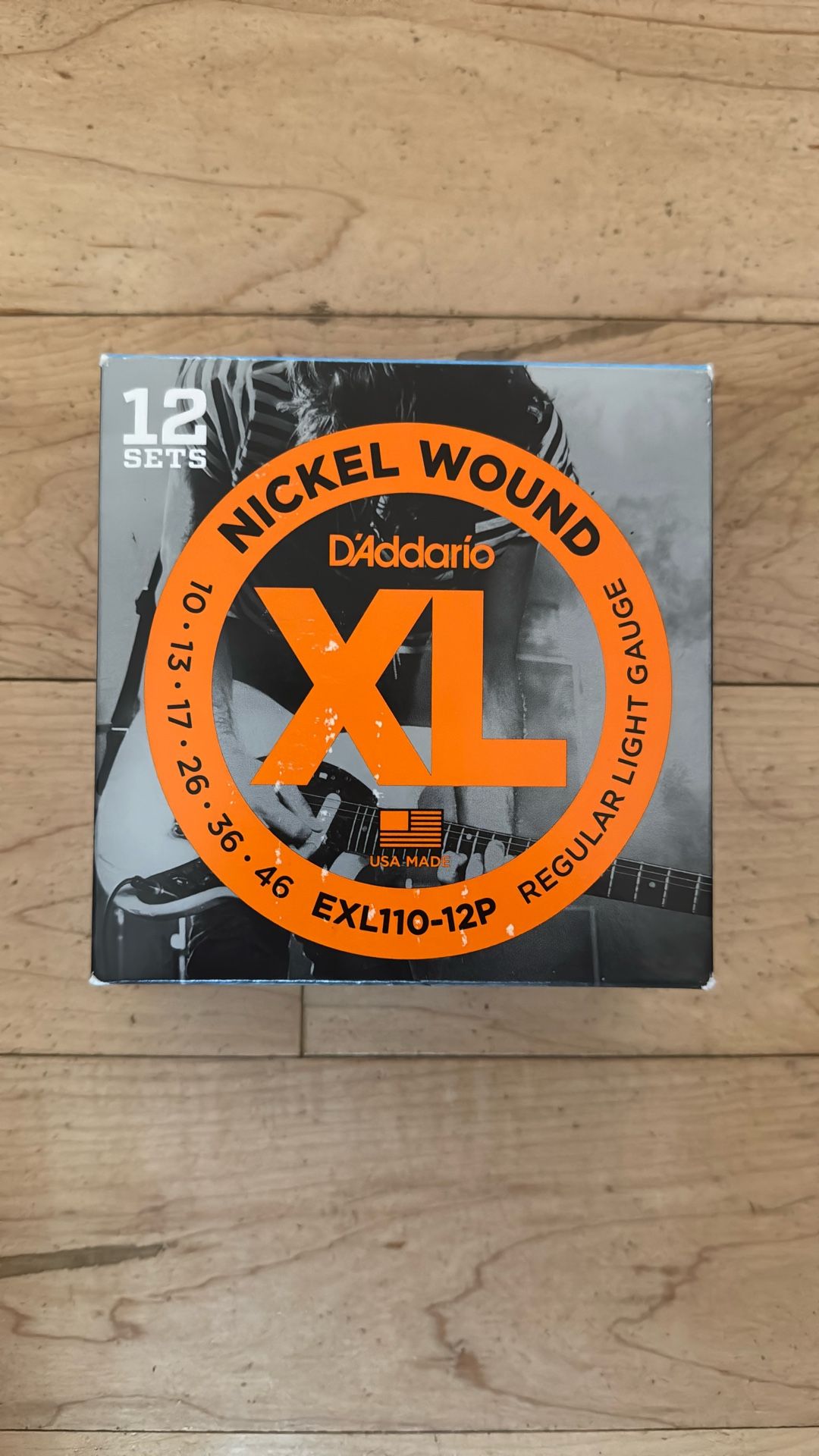 D’Addario XL Strings For Electric Guitar 12 Sets New