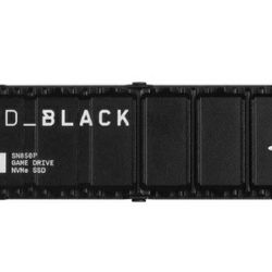W_D Black SN850P SSD Internal Memory Card Game Drive With Heat Sink 
