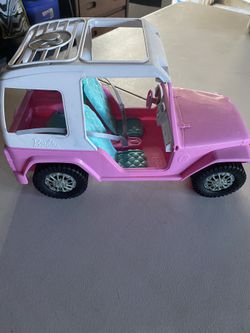 2 BARBIE JEEPS 