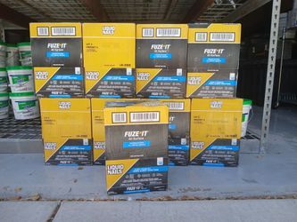 Fuze it liquid nails 9 Oz cartridges