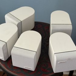 5 Single Bose Speakers 