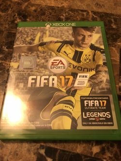 FIFA 17 Xbox one game