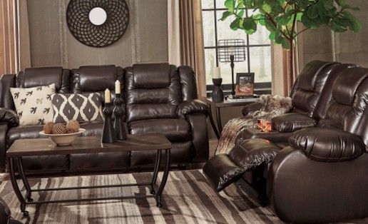 Sofa Loveseat pair with Recliners