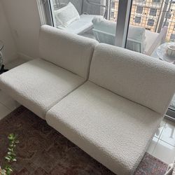 2 Brand New Joss & Main Bashira 29.75" Wide Boucle Side Chairs