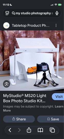 Free My Studio - desktop lighting setup