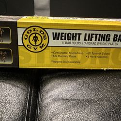 Golds Gym Weight Lifting Bar 