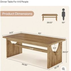 Dining Table 4-6 People