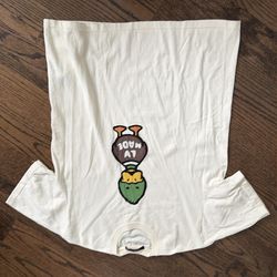 Men’s ivory lv shirt Sz Large