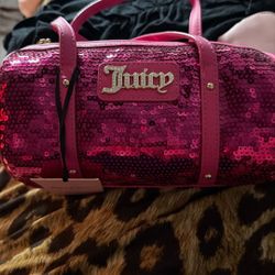  Shiny Hot Pink Juicy Couture Purse