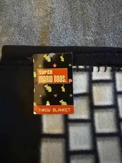 Super Mario bros blanket