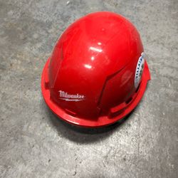 Milwaukee Red Hard Hat