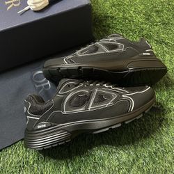 Christian Dior B30 Black Sneakers Size Us 9