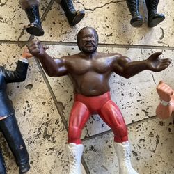Vintage lot of WWF Wrestling action figures 1980s 90s toys wrestle WWE